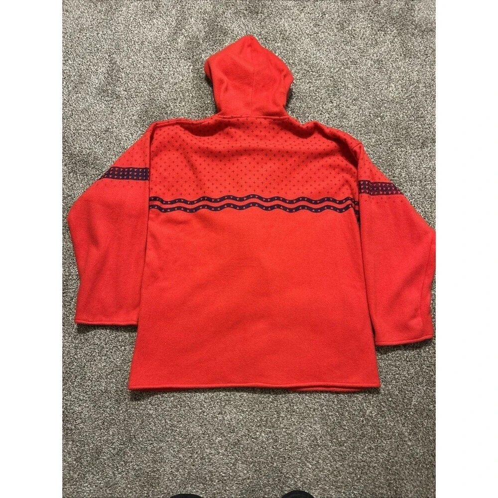 Vintage 80s Ocean pacific Red Surfing Surf Cover Up Jacket Soft Size XL